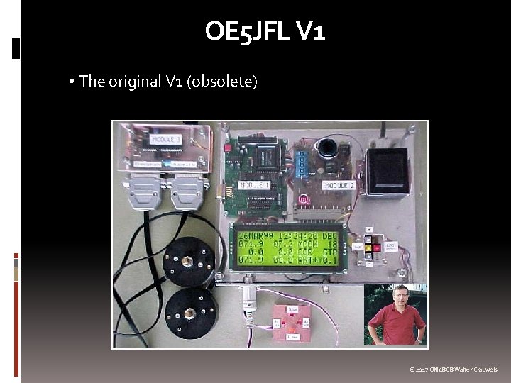 OE 5 JFL V 1 • The original V 1 (obsolete) © 2017 ON