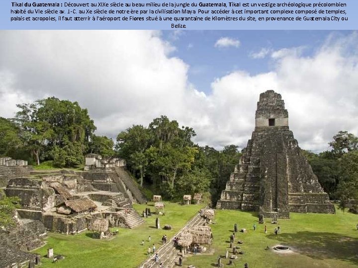 Tikal du Guatemala : Découvert au XIXe siècle au beau milieu de la jungle