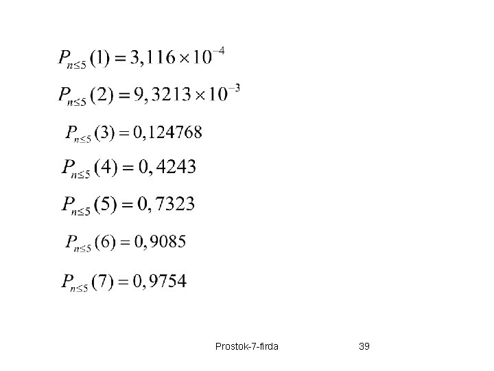 Prostok-7 -firda 39 