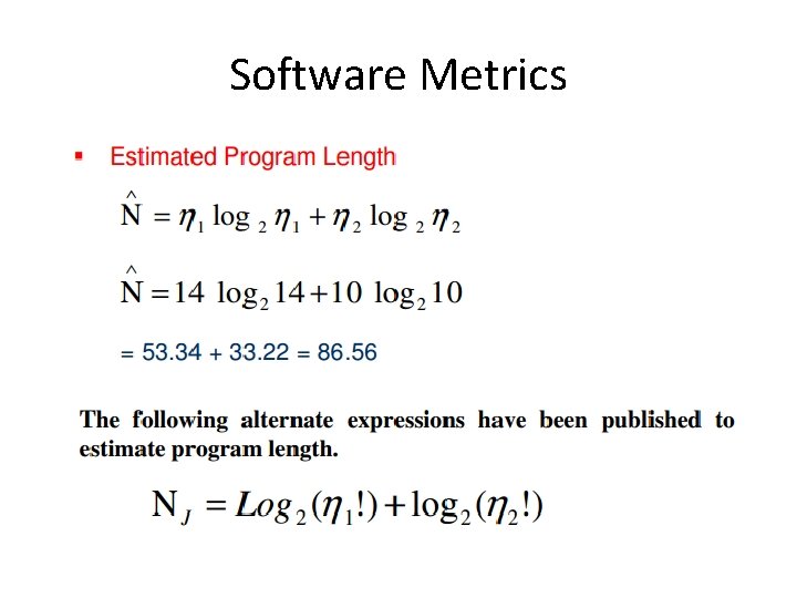 Software Metrics 