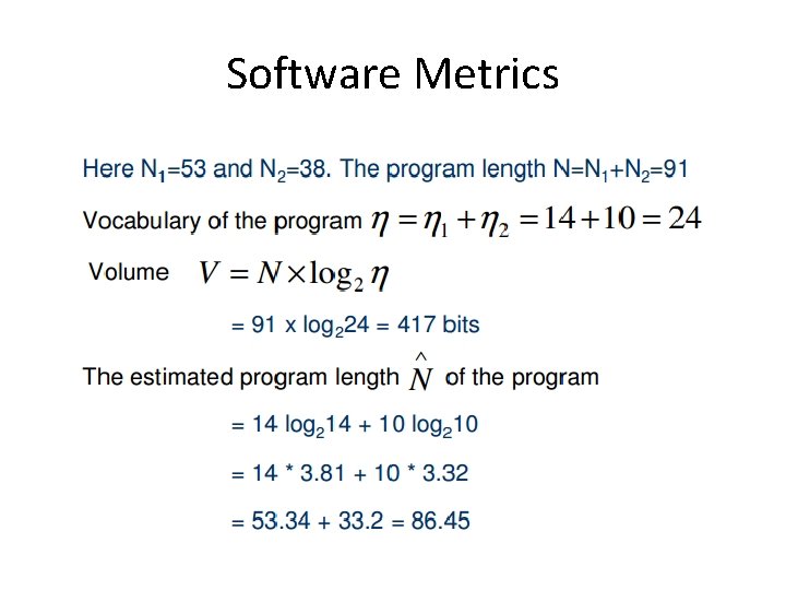 Software Metrics 