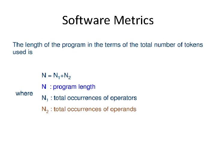 Software Metrics 