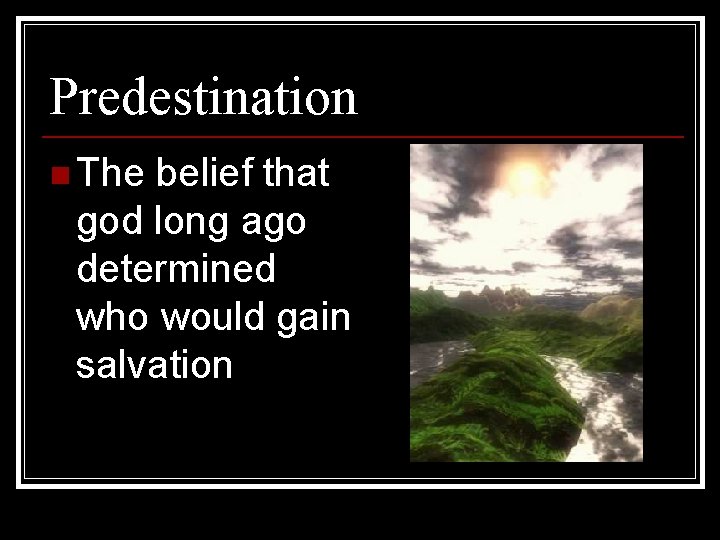 The Protestant Reformation Chapter One Section 3 Protestant