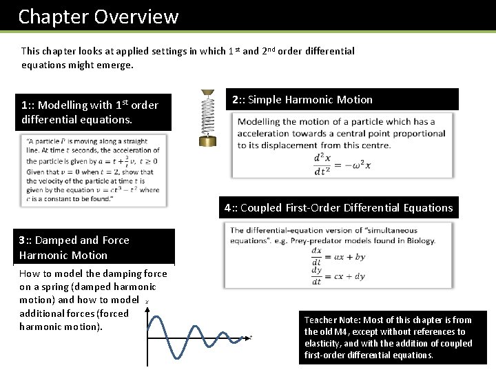 Chapter Overview This chapter looks at applied settings in which 1 st and 2 Chapter Overview This chapter looks at applied settings in which 1 st and 2