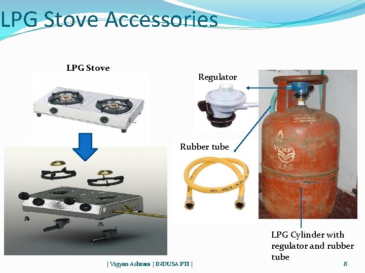 LPG Stove Accessories LPG Stove Regulator Rubber tube | Vigyan Ashram | INDUSA PTI