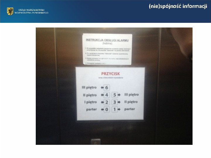 (nie)spójność informacji (nie)spójność informacji