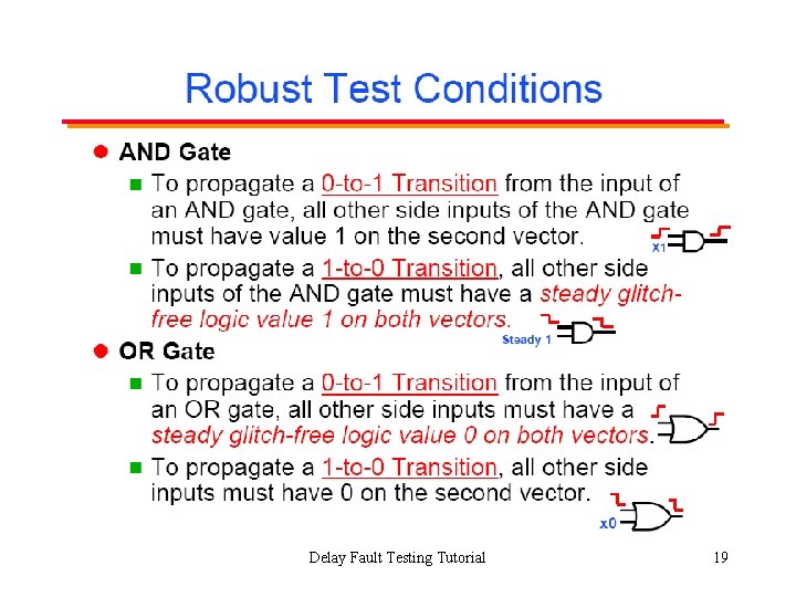 Delay Fault Testing Tutorial 19 