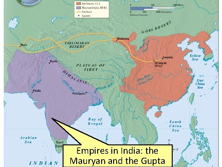 Empires in India: the Mauryan and the Gupta 