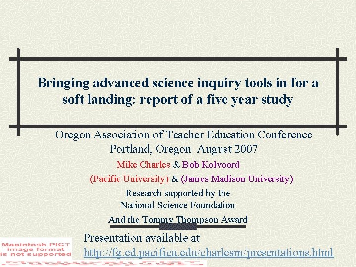 Bringing advanced science inquiry tools in for a soft landing: report of a five