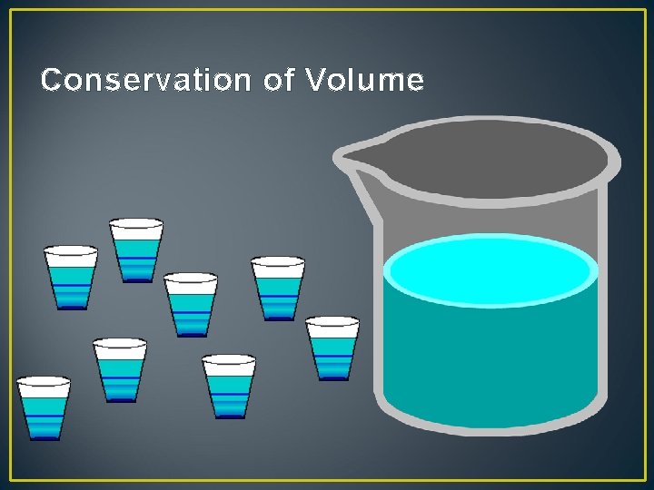 Conservation of Volume 