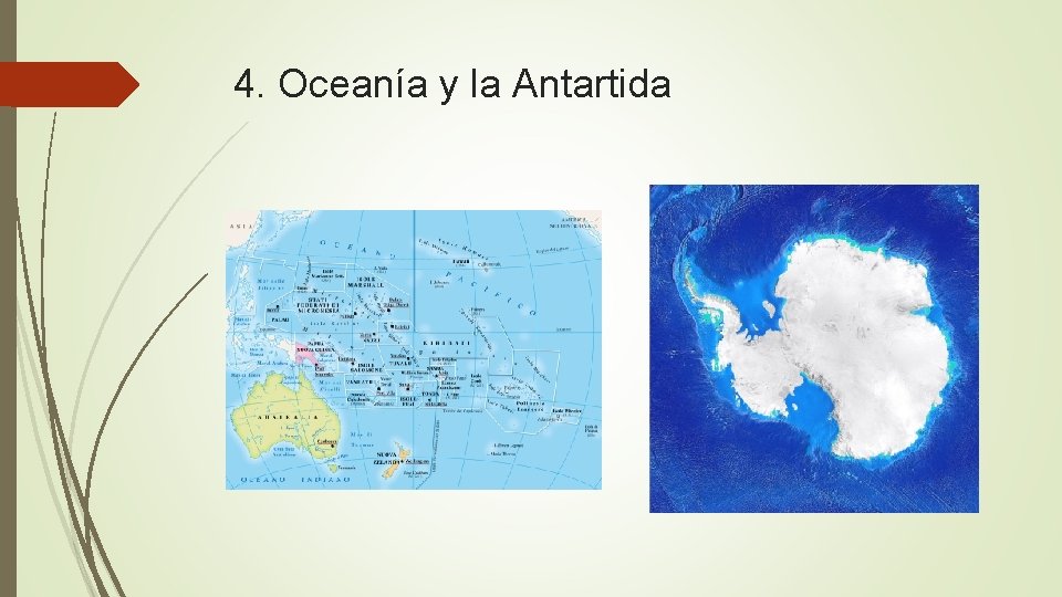 4. Oceanía y la Antartida 