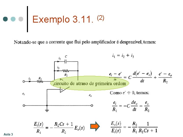 Exemplo 3. 11. (2) Aula 3 Exemplo 3. 11. (2) Aula 3