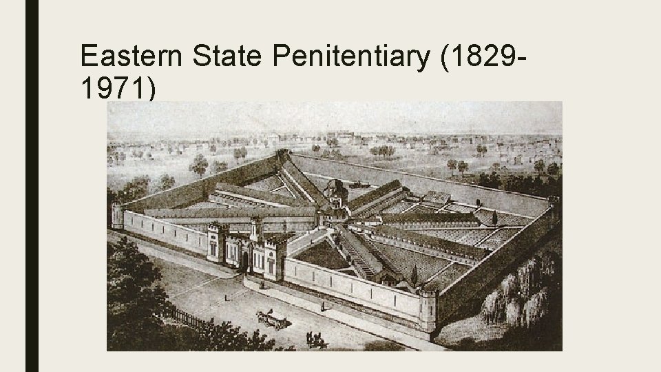 Eastern State Penitentiary (18291971) 