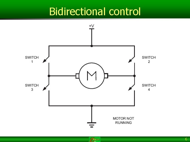 Bidirectional control 6 