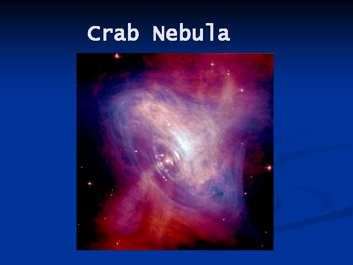 Crab Nebula 