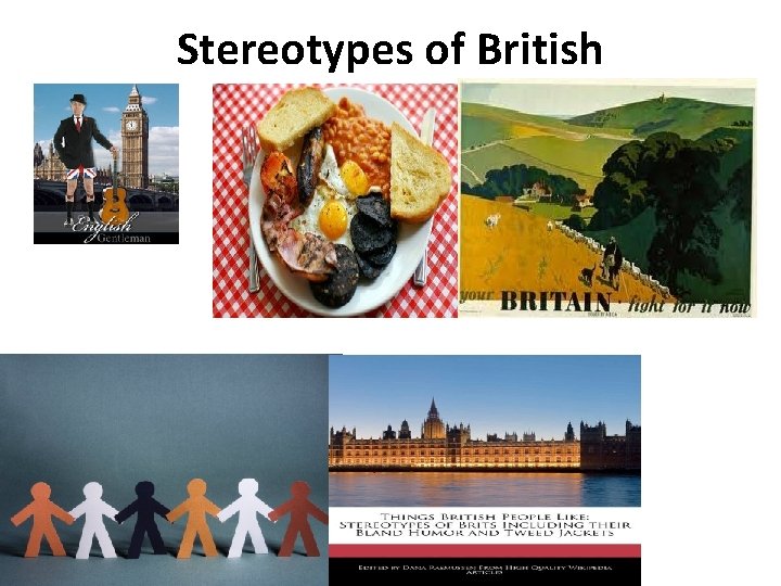 Stereotypes of British 