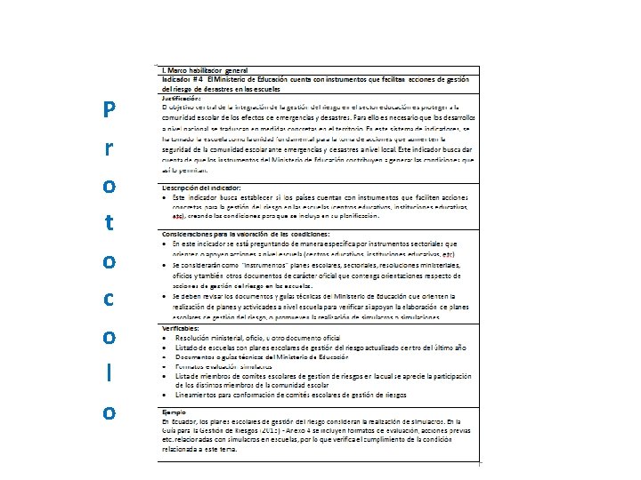 P r o t o c o l o 