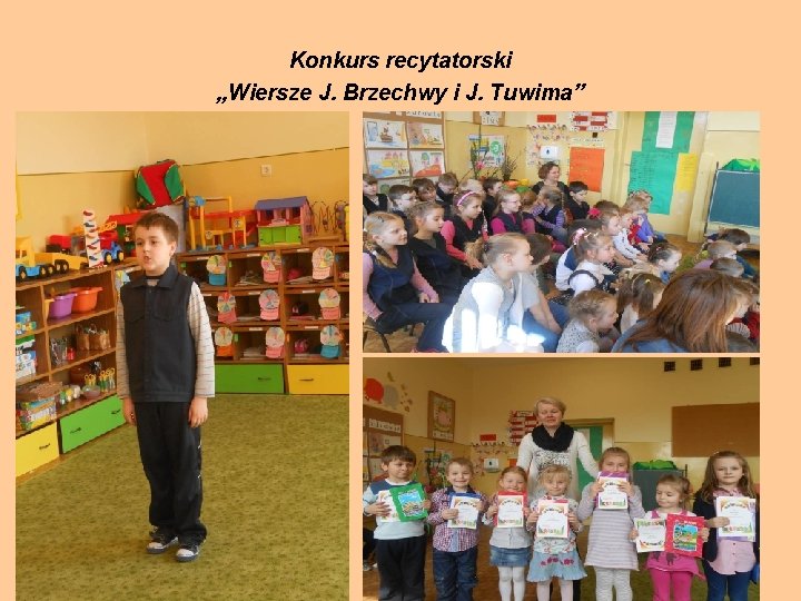 Konkurs recytatorski „Wiersze J. Brzechwy i J. Tuwima” 