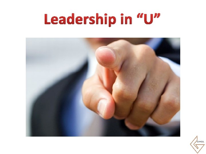 Leadership in “U” 