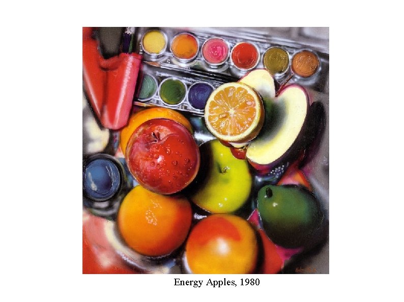 Energy Apples, 1980 