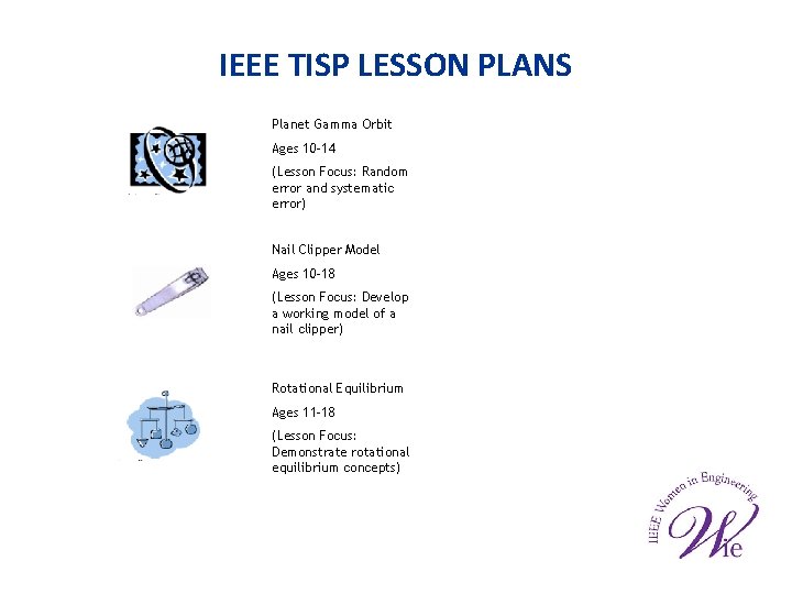 IEEE TISP LESSON PLANS Planet Gamma Orbit Ages 10 -14 (Lesson Focus: Random error