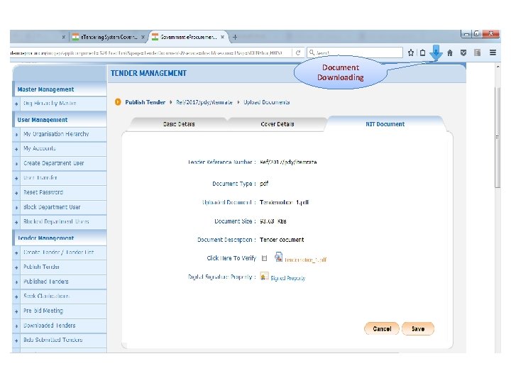 Document Downloading 