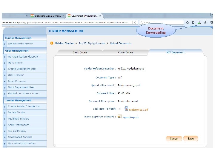 Document Downloading 