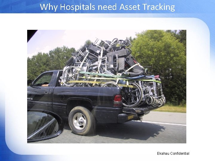 Why Hospitals need Asset Tracking Ekahau Confidential 