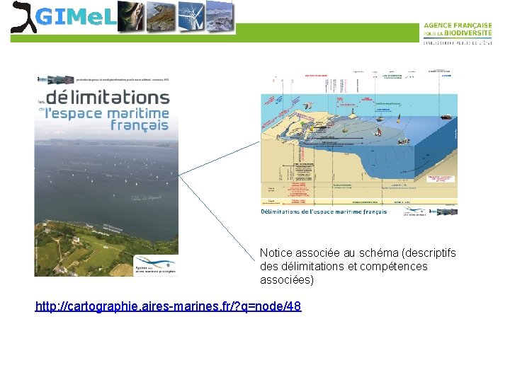 Notice associée au schéma (descriptifs des délimitations et compétences associées) http: //cartographie. aires-marines. fr/?