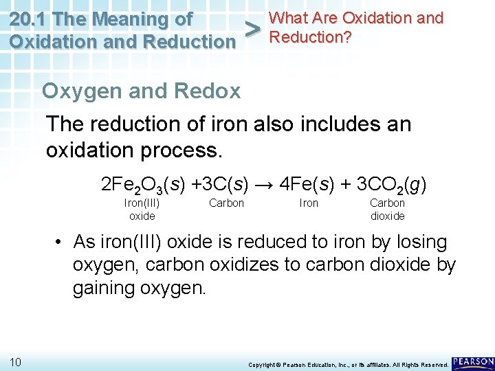 20. 1 The Meaning of Oxidation and Reduction > What Are Oxidation and Reduction?