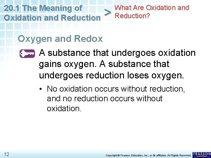20. 1 The Meaning of Oxidation and Reduction > What Are Oxidation and Reduction?