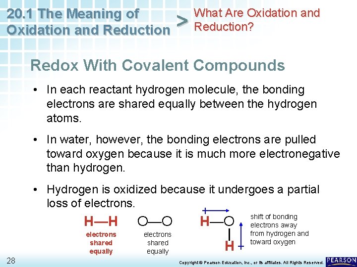 20. 1 The Meaning of Oxidation and Reduction > What Are Oxidation and Reduction?