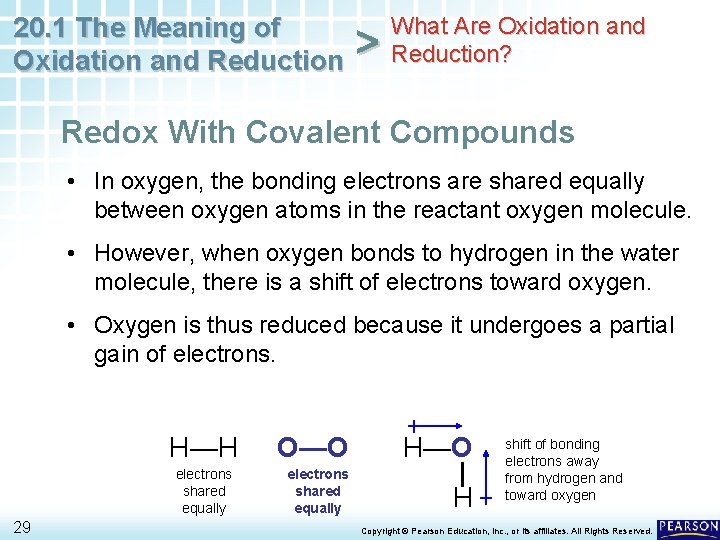 20. 1 The Meaning of Oxidation and Reduction > What Are Oxidation and Reduction?