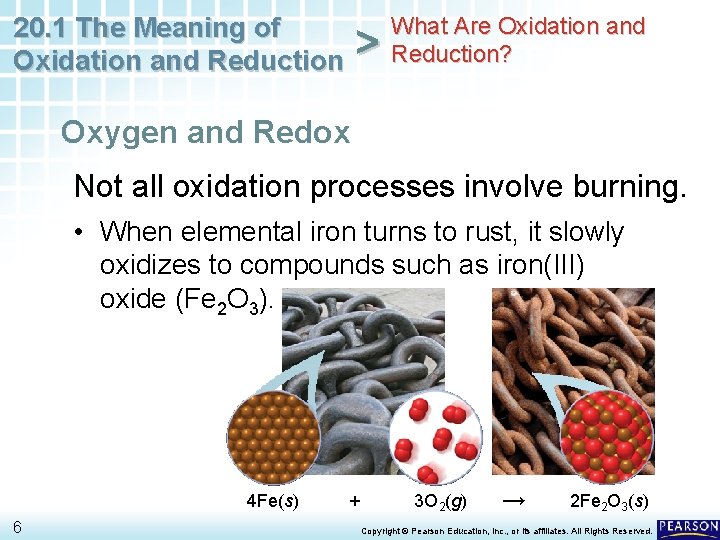 20. 1 The Meaning of Oxidation and Reduction > What Are Oxidation and Reduction?