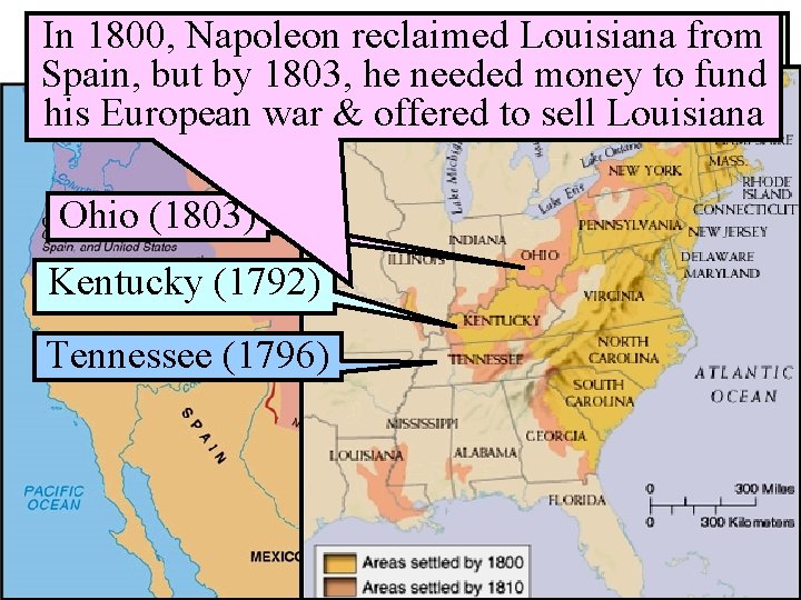 In. From 1800, 1800 Napoleon to 1810, reclaimed the population Louisiana grewfrom by The