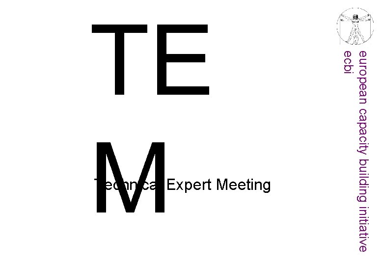 european capacity building initiative ecbi Technical Expert Meeting TE M 