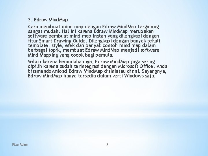 3. Edraw Mind. Map Cara membuat mind map dengan Edraw Mind. Map tergolong sangat