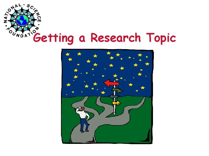 Getting a Research Topic 