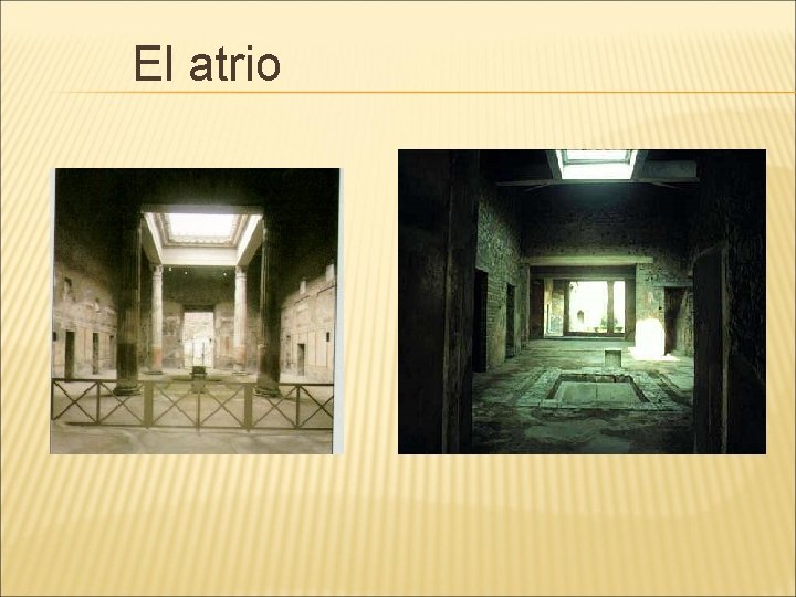 El atrio 