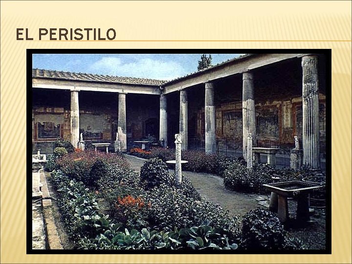 EL PERISTILO 