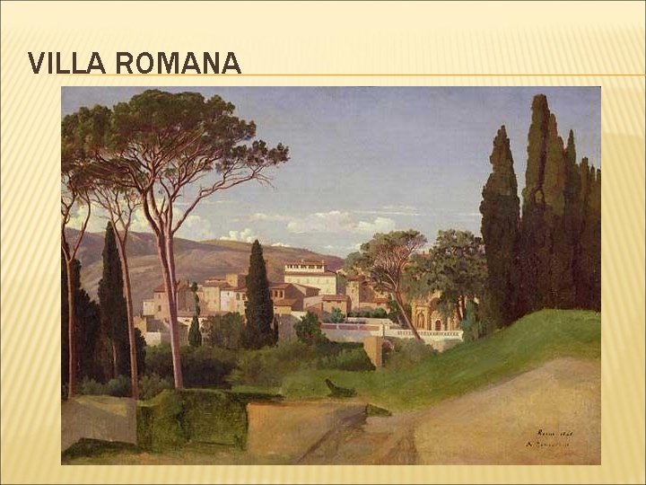 VILLA ROMANA 