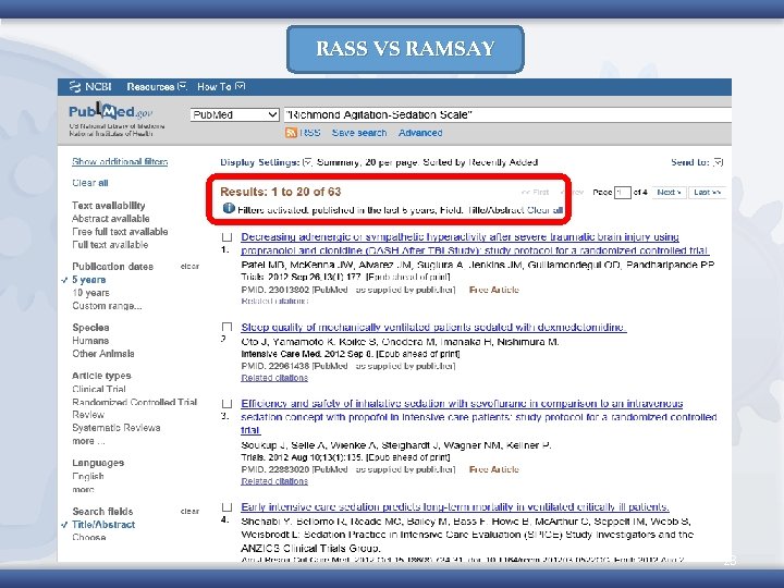 RASS VS RAMSAY 23 