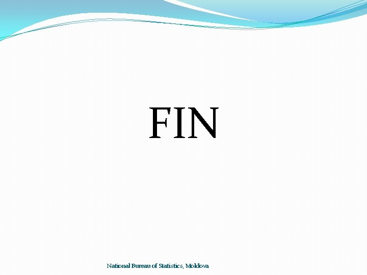 FIN National Bureau of Statistics, Moldova 