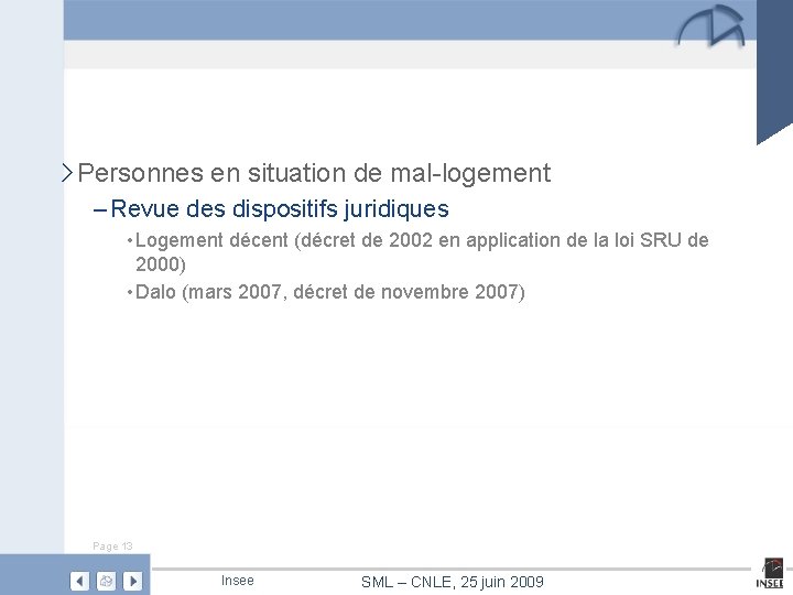 › Personnes en situation de mal-logement – Revue des dispositifs juridiques • Logement décent