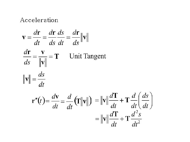 Acceleration Acceleration