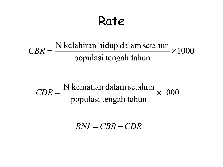 UkuranUkuran Dasar Dalam Epidemiologi Created by Aria Gusti