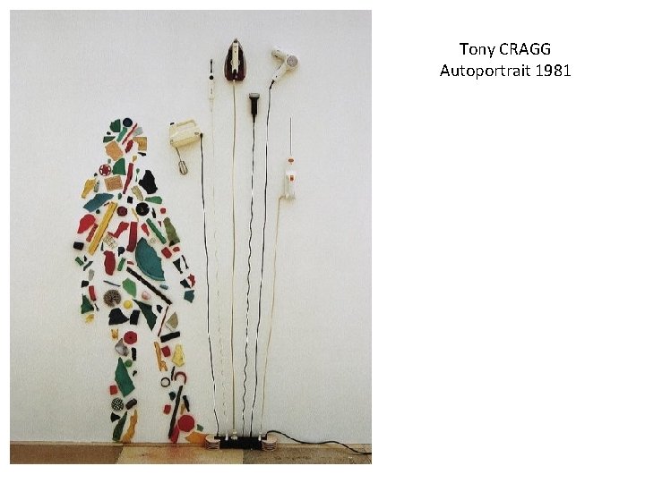 Tony CRAGG Autoportrait 1981 