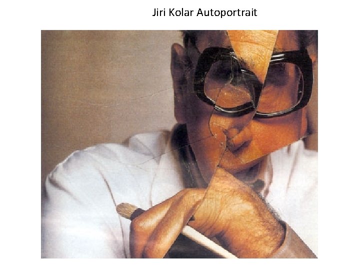 Jiri Kolar Autoportrait 