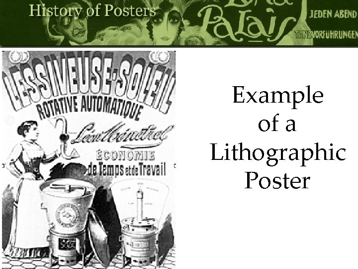 Example of a Lithographic Poster 