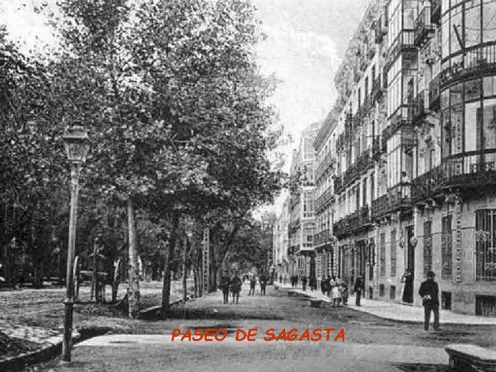 PASEO DE SAGASTA 